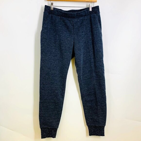 Uniqlo Adult Lined‎ Cotton Elastic Waist Tapered Jogger Sweatpants Size L - Picture 1 of 13